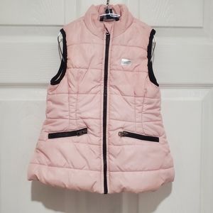 Calvin Klein Jeans Pink Quilted Puffed Vest Toddler Size 3